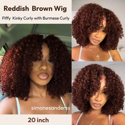 Effortless Volume Curly Wig