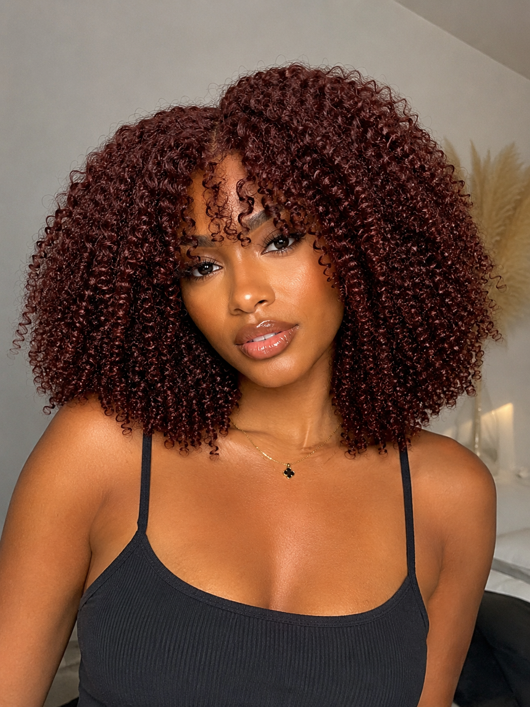 7×5 Glueless Afro Kinky Curly Human Hair Wig