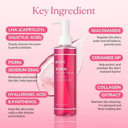 PDRN Pink Collagen Gel Cleanser